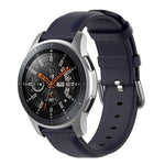 Dây da 22mm với khóa đuôi tròn, Dành cho Ticwatch Pro 2020, Dành cho Huawei Watch GT2E, Dành cho Samsung Galaxy Watch 3 45mm