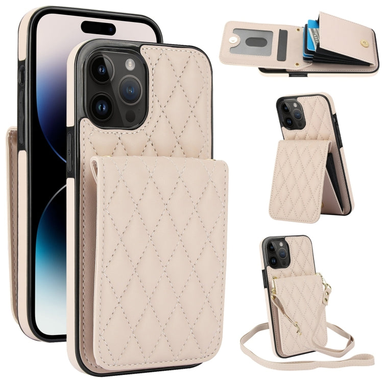YM015 Crossbody Rhombic Card Bag RFID Phone Case, For iPhone 14 Pro Max, For iPhone 13 Pro Max, For iPhone 13 Pro, For iPhone 13, For iPhone 12 / 12 Pro, For iPhone 12 Pro Max, For iPhone 11 Pro Max, For iPhone 11