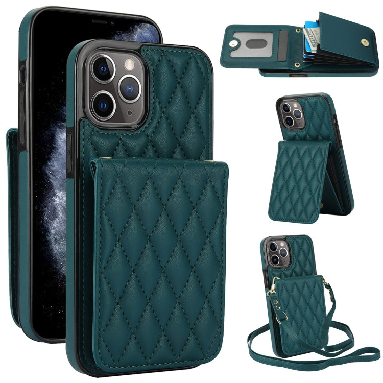 Túi đeo chéo hình thoi YM015 đựng thẻ, ốp điện thoại chống RFID, Dành cho iPhone 11 Pro