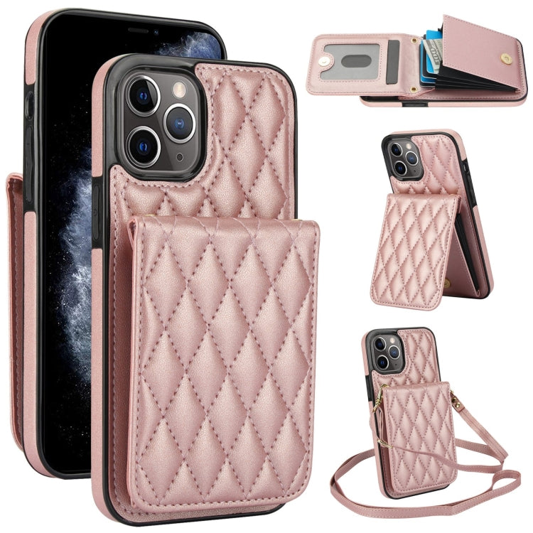 Túi đeo chéo hình thoi YM015 đựng thẻ, ốp điện thoại chống RFID, Dành cho iPhone 11 Pro