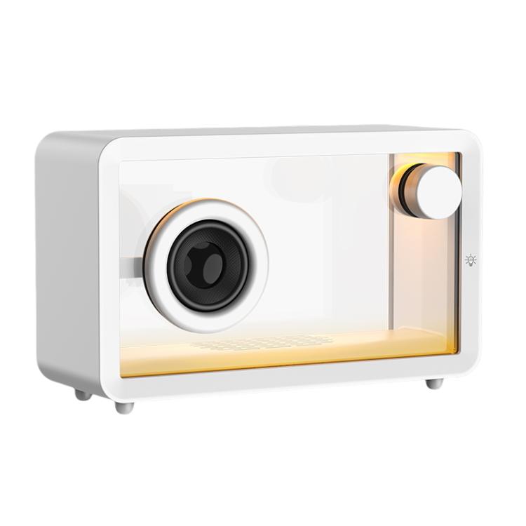 Loa Bluetooth trong suốt thời trang đơn giản M8 có loa siêu trầm và đèn nền
