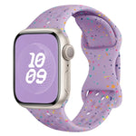 Dây đồng hồ silicone kiểu khóa bướm có lỗ họa tiết ngụy trang, Dành cho Apple Watch Ultra 2 49mm, Dành cho Apple Watch Series 9 45mm, Dành cho Apple Watch Series 9 41mm, Dành cho Apple Watch Ultra 49mm