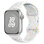 Dây đồng hồ silicone kiểu khóa bướm có lỗ họa tiết ngụy trang, Dành cho Apple Watch Ultra 2 49mm, Dành cho Apple Watch Series 9 45mm, Dành cho Apple Watch Series 9 41mm, Dành cho Apple Watch Ultra 49mm