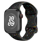 Dây đồng hồ silicone kiểu khóa bướm có lỗ họa tiết ngụy trang, Dành cho Apple Watch Ultra 2 49mm, Dành cho Apple Watch Series 9 45mm, Dành cho Apple Watch Series 9 41mm, Dành cho Apple Watch Ultra 49mm