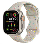 Dây đồng hồ silicone kiểu khóa bướm có lỗ họa tiết ngụy trang, Dành cho Apple Watch Ultra 2 49mm, Dành cho Apple Watch Series 9 45mm, Dành cho Apple Watch Series 9 41mm, Dành cho Apple Watch Ultra 49mm