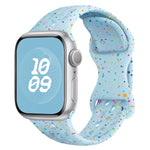 Dây đồng hồ silicone kiểu khóa bướm có lỗ họa tiết ngụy trang, Dành cho Apple Watch Series 2 42mm, Dành cho Apple Watch Series 2 38mm, Dành cho Apple Watch 42mm, Dành cho Apple Watch 38mm