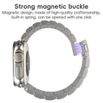 Dây đồng hồ kim loại titan khóa nam châm một hạt, Dành cho Apple Watch Series 2 42mm, Dành cho Apple Watch Series 2 38mm, Dành cho Apple Watch 42mm, Dành cho Apple Watch 38mm