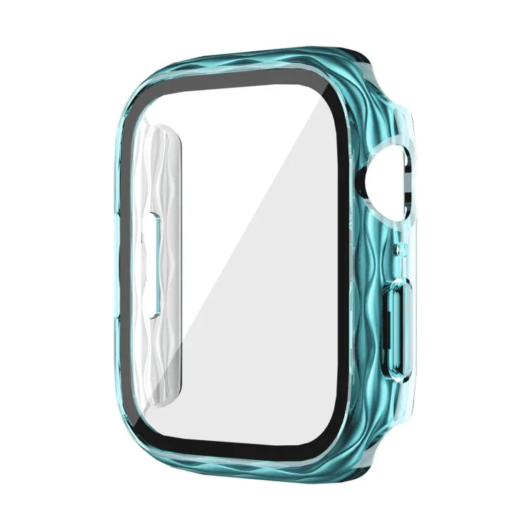 Ốp bảo vệ kính cường lực PC lai 2 trong 1, Dành cho Apple Watch Series 6 / 5 / 4 / SE 44mm, Dành cho Apple Watch Series 6 / 5 / 4 / SE 40mm, Dành cho Apple Watch Series 9 / 8 / 7 45mm, Dành cho Apple Watch Series 9 / 8 / 7 41mm