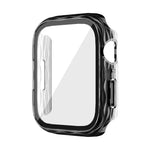 Ốp bảo vệ kính cường lực PC lai 2 trong 1, Dành cho Apple Watch Series 6 / 5 / 4 / SE 44mm, Dành cho Apple Watch Series 6 / 5 / 4 / SE 40mm, Dành cho Apple Watch Series 9 / 8 / 7 45mm, Dành cho Apple Watch Series 9 / 8 / 7 41mm
