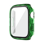 Ốp bảo vệ kính cường lực PC lai 2 trong 1, Dành cho Apple Watch Series 6 / 5 / 4 / SE 44mm, Dành cho Apple Watch Series 6 / 5 / 4 / SE 40mm, Dành cho Apple Watch Series 9 / 8 / 7 45mm, Dành cho Apple Watch Series 9 / 8 / 7 41mm