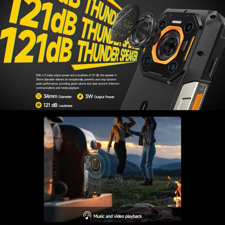 Ulefone Armor 26 Ultra Điện thoại bền bỉ, Màn hình 6.78 inch Android 13 MediaTek Dimensity 8020 Octa Core, Mạng: 5G, NFC, 12GB+512GB
