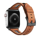 Dây đồng hồ da bê thật dạng lưới, Dành cho Apple Watch Series 4 44mm, Dành cho Apple Watch Series 4 40mm, Dành cho Apple Watch Series 3 38mm, Dành cho Apple Watch Series 3 42mm, Dành cho Apple Watch Series 2 42mm, Dành cho Apple Watch Series 2 38mm