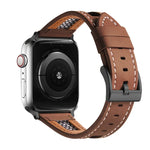 Dây đồng hồ da bê thật dạng lưới, Dành cho Apple Watch 42mm, Dành cho Apple Watch 38mm