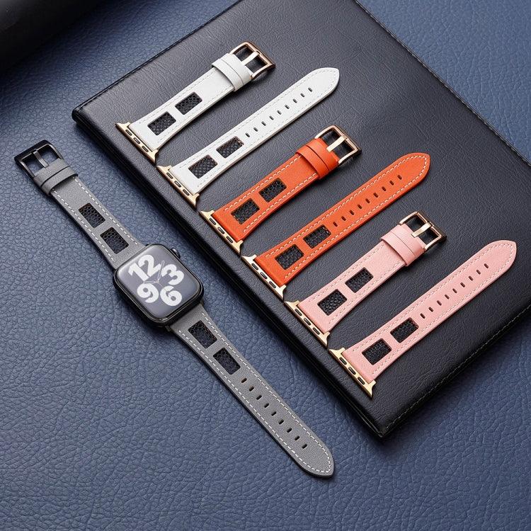 Dây đồng hồ da bê thật dạng lưới, Dành cho Apple Watch 42mm, Dành cho Apple Watch 38mm