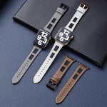 Dây đồng hồ da bê thật dạng lưới, Dành cho Apple Watch SE 40mm, Dành cho Apple Watch SE 44mm, Dành cho Apple Watch Series 6 40mm, Dành cho Apple Watch Series 6 44mm, Dành cho Apple Watch Series 5 44mm, Dành cho Apple Watch Series 5 40mm