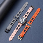 Dây đồng hồ da bê thật dạng lưới, Dành cho Apple Watch Series 8 41mm, Dành cho Apple Watch Series 8 45mm, Dành cho Apple Watch SE 2022 40mm, Dành cho Apple Watch SE 2022 44mm, Dành cho Apple Watch Series 7 41mm, Dành cho Apple Watch Series 7 45mm