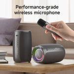 Loa karaoke không dây Zealot S61M có đèn RGB nhịp điệu, mic đơn, mic đôi
