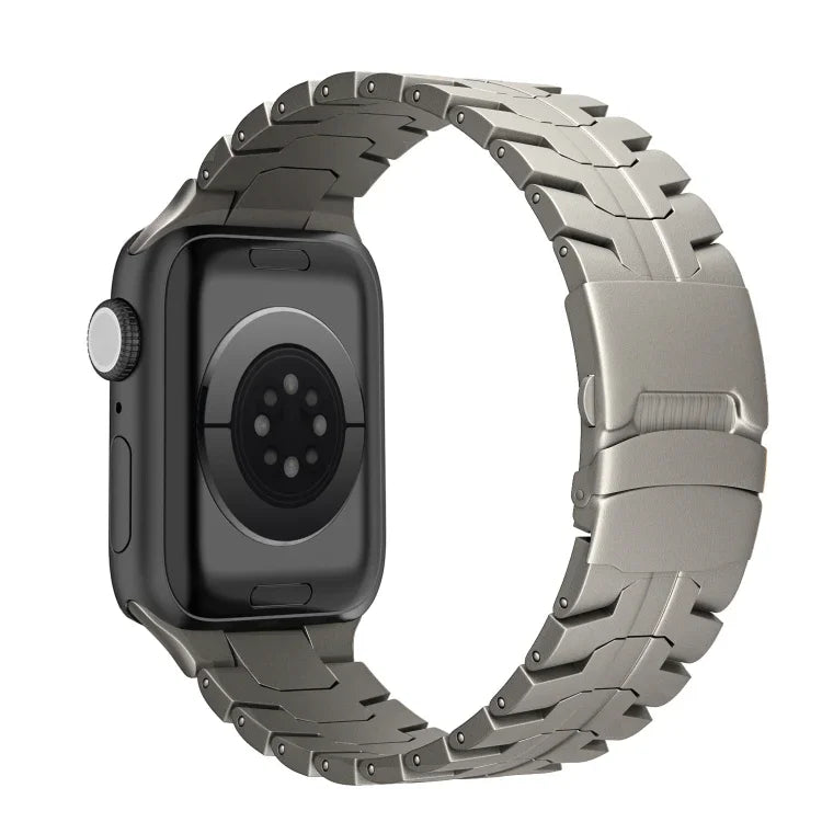 Dây đồng hồ thép titan khóa đôi rùa, Dành cho Apple Watch SE 40mm, Dành cho Apple Watch SE 44mm, Dành cho Apple Watch Series 6 40mm, Dành cho Apple Watch Series 6 44mm, Dành cho Apple Watch Series 5 44mm, Dành cho Apple Watch Series 5 40mm