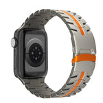 Dây đồng hồ thép titan khóa đôi rùa, Dành cho Apple Watch 42mm, Dành cho Apple Watch 38mm
