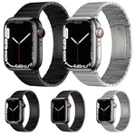 PG65 Single Bead Bamboo Joint Spring Bars Titanium Metal Watch Band, For Apple Watch Series 6 40mm, For Apple Watch Series 6 44mm, For Apple Watch Series 5 44mm, For Apple Watch Series 5 40mm, For Apple Watch Series 4 44mm, For Apple Watch Series 4 40m...