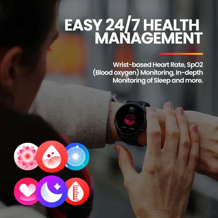 Đồng Hồ Thông Minh Zeblaze Btalk 3 Plus Màn Hình 1.39 inch Hỗ Trợ Gọi Thoại