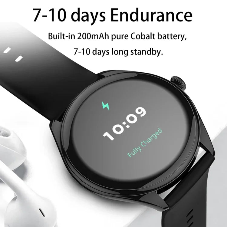 Đồng Hồ Thông Minh MT55 Màn Hình AMOLED HD 1.43 inch Siêu Mỏng Hỗ Trợ Gọi, Dây Đeo Silicone