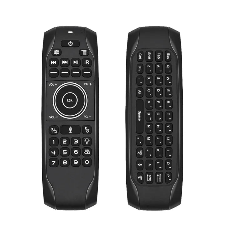 Bàn phím không dây điều khiển từ xa chuột bay G7V Pro 2.4GHz có đèn nền LED với con quay hồi chuyển cho Android TV Box / PC, Hỗ trợ giọng nói thông minh
