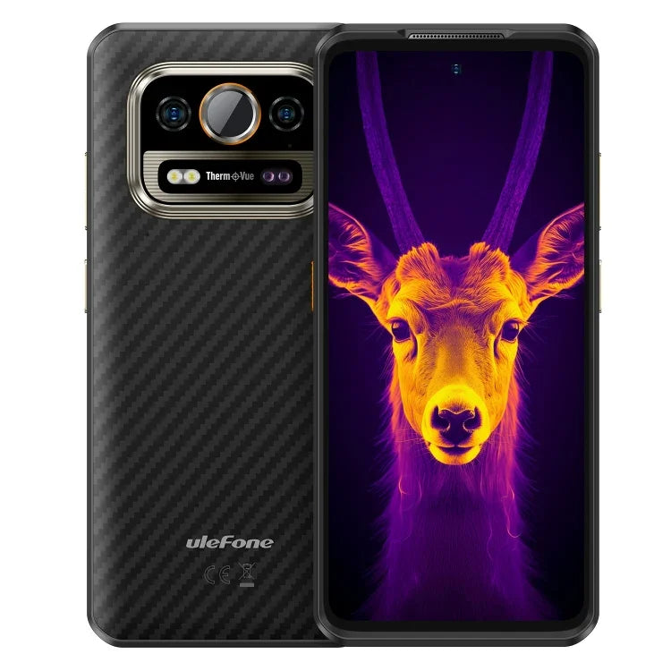 Ulefone Armor 25T Pro Rugged Phone, Thermal Imaging, 6.78 inch Android 15 MediaTek Dimensity 6300 Octa Core, Network: 5G, NFC, 8GB+256GB