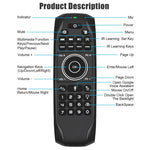 Bàn phím không dây điều khiển từ xa chuột bay G7V Pro 2.4GHz có đèn nền LED với con quay hồi chuyển cho Android TV Box / PC, Hỗ trợ giọng nói thông minh