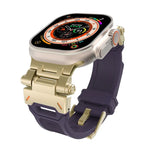 Dây đồng hồ TPU kết nối thép không gỉ, Dành cho Apple Watch Series 6 44mm, Dành cho Apple Watch Series 5 44mm