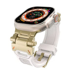 Dây đồng hồ TPU kết nối thép không gỉ, Dành cho Apple Watch Series 6 44mm, Dành cho Apple Watch Series 5 44mm