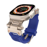 Dây đồng hồ TPU kết nối thép không gỉ, Dành cho Apple Watch Series 4 44mm, Dành cho Apple Watch Series 3 42mm