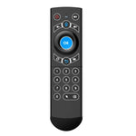 Bàn phím không dây điều khiển từ xa chuột bay G21 2.4GHz có đèn nền LED với con quay hồi chuyển cho Android TV Box / PC, Hỗ trợ giọng nói thông minh, Màu xanh dương