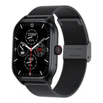 Đồng Hồ Thông Minh LEMFO LT10 Màn Hình TFT 2.01 inch Hỗ Trợ Gọi Bluetooth / Theo Dõi Sức Khỏe, Dây Đeo Thép, Dây Đeo Silicone