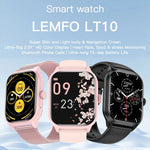 Đồng Hồ Thông Minh LEMFO LT10 Màn Hình TFT 2.01 inch Hỗ Trợ Gọi Bluetooth / Theo Dõi Sức Khỏe, Dây Đeo Thép, Dây Đeo Silicone