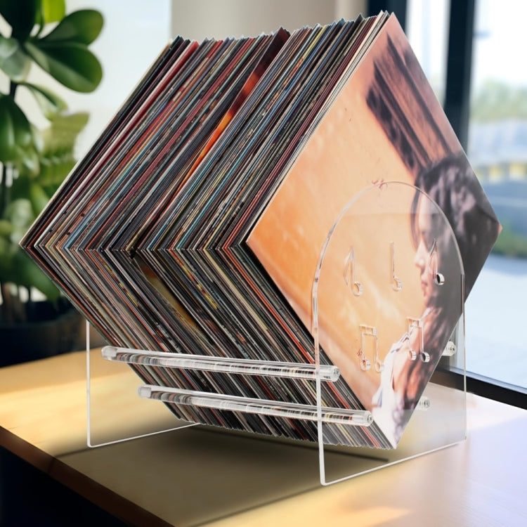 Giá Trưng Bày Đĩa Vinyl Acrylic YX107