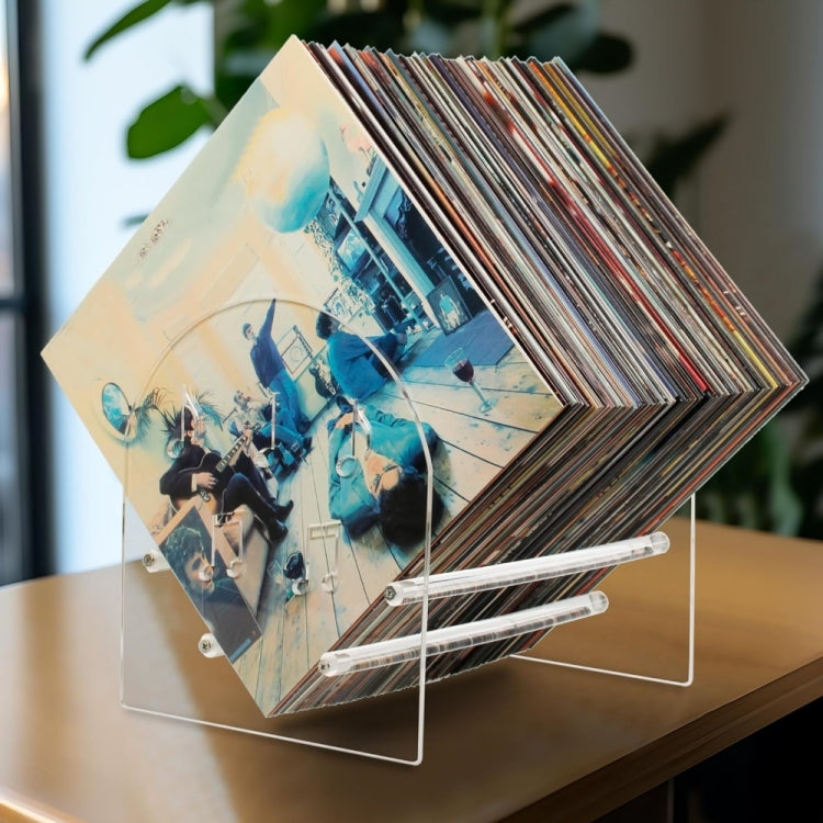 Giá Trưng Bày Đĩa Vinyl Acrylic YX107
