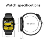 Đồng Hồ Thông Minh Y80 Màn Hình IPS HD 2.01 inch Hỗ Trợ Gọi Bluetooth / Theo Dõi Sức Khỏe