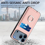 Ốp điện thoại R20 có vòng giữ thẻ, Dành cho iPhone 17 Pro Max, Dành cho iPhone 17 Pro, Dành cho iPhone 17, Dành cho iPhone Air, Dành cho iPhone 15 Pro Max, Dành cho iPhone 15 Pro, Dành cho iPhone 15 Plus, Dành cho iPhone 15