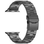 Dây đồng hồ hợp kim titan khóa an toàn hình bông lúa, Dành cho Apple Watch Series 5 44mm, Dành cho Apple Watch Series 4 44mm, Dành cho Apple Watch Series 3 42mm