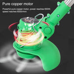 Máy cắt cỏ điện cầm tay sạc lại 42V, phích cắm EU, phích cắm Mỹ