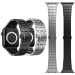 Modified Oak AP Titanium Alloy Watch Band, For Apple Watch SE 2023 44mm, For Apple Watch Ultra 2 49mm, For Apple Watch Series 9 45mm, For Apple Watch Ultra 49mm, For Apple Watch Series 8 45mm, For Apple Watch SE 2022 44mm, For Apple Watch Series 7 45mm...