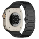 Dây đồng hồ hợp kim titan khóa bướm oval, Dành cho Apple Watch SE 2023 44mm, Dành cho Apple Watch Ultra 2 49mm, Dành cho Apple Watch Series 9 45mm, Dành cho Apple Watch Ultra 49mm, Dành cho Apple Watch Series 8 45mm, Dành cho Apple Watch SE 2022 44mm