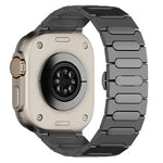 Dây đồng hồ hợp kim titan khóa bướm oval, Dành cho Apple Watch SE 2023 44mm, Dành cho Apple Watch Ultra 2 49mm, Dành cho Apple Watch Series 9 45mm, Dành cho Apple Watch Ultra 49mm, Dành cho Apple Watch Series 8 45mm, Dành cho Apple Watch SE 2022 44mm
