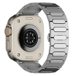 Dây đồng hồ hợp kim titan khóa bướm oval, Dành cho Apple Watch SE 2023 44mm, Dành cho Apple Watch Ultra 2 49mm, Dành cho Apple Watch Series 9 45mm, Dành cho Apple Watch Ultra 49mm, Dành cho Apple Watch Series 8 45mm, Dành cho Apple Watch SE 2022 44mm