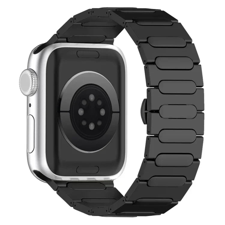 Dây đồng hồ hợp kim titan khóa bướm oval, Dành cho Apple Watch SE 2023 44mm, Dành cho Apple Watch Ultra 2 49mm, Dành cho Apple Watch Series 9 45mm, Dành cho Apple Watch Ultra 49mm, Dành cho Apple Watch Series 8 45mm, Dành cho Apple Watch SE 2022 44mm