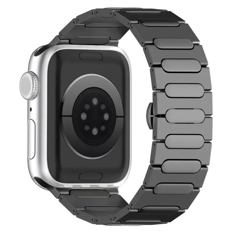 Dây đồng hồ hợp kim titan khóa bướm oval, Dành cho Apple Watch SE 2023 44mm, Dành cho Apple Watch Ultra 2 49mm, Dành cho Apple Watch Series 9 45mm, Dành cho Apple Watch Ultra 49mm, Dành cho Apple Watch Series 8 45mm, Dành cho Apple Watch SE 2022 44mm