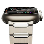 Dây đồng hồ hợp kim titan khóa bướm oval, Dành cho Apple Watch SE 2023 44mm, Dành cho Apple Watch Ultra 2 49mm, Dành cho Apple Watch Series 9 45mm, Dành cho Apple Watch Ultra 49mm, Dành cho Apple Watch Series 8 45mm, Dành cho Apple Watch SE 2022 44mm