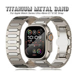 Dây đồng hồ hợp kim titan khóa bướm oval, Dành cho Apple Watch SE 2023 44mm, Dành cho Apple Watch Ultra 2 49mm, Dành cho Apple Watch Series 9 45mm, Dành cho Apple Watch Ultra 49mm, Dành cho Apple Watch Series 8 45mm, Dành cho Apple Watch SE 2022 44mm
