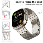 Dây đồng hồ hợp kim titan khóa bướm oval, Dành cho Apple Watch SE 2023 44mm, Dành cho Apple Watch Ultra 2 49mm, Dành cho Apple Watch Series 9 45mm, Dành cho Apple Watch Ultra 49mm, Dành cho Apple Watch Series 8 45mm, Dành cho Apple Watch SE 2022 44mm